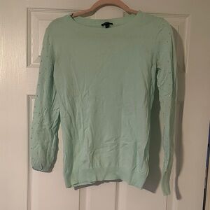 Express Light Green Sweater